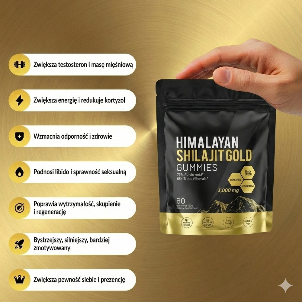 NUTRIPRIME SHILAJIT GOLD GUMMIES